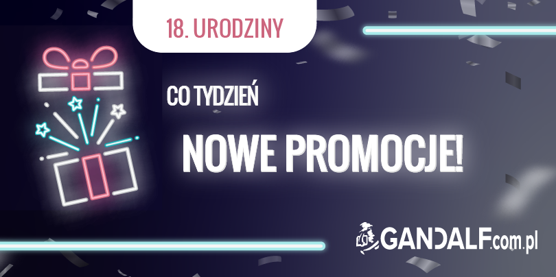 Jesteśmy pełnoletni! – 18. urodziny Gandalf.com.pl 